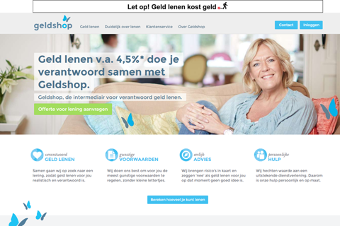 Screenshot van TransDocLink website