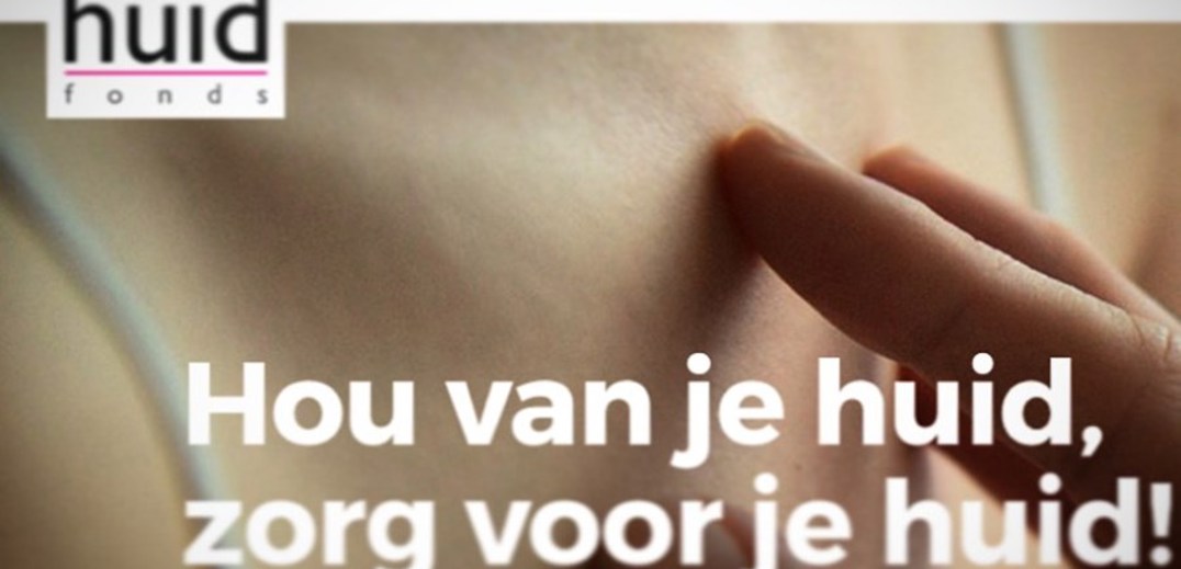 Screenshot van Huidfonds website